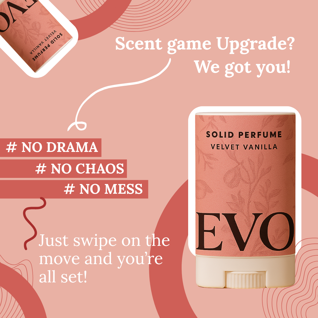 Velvet Vanilla Solid Perfume - Cashmere on bare skin